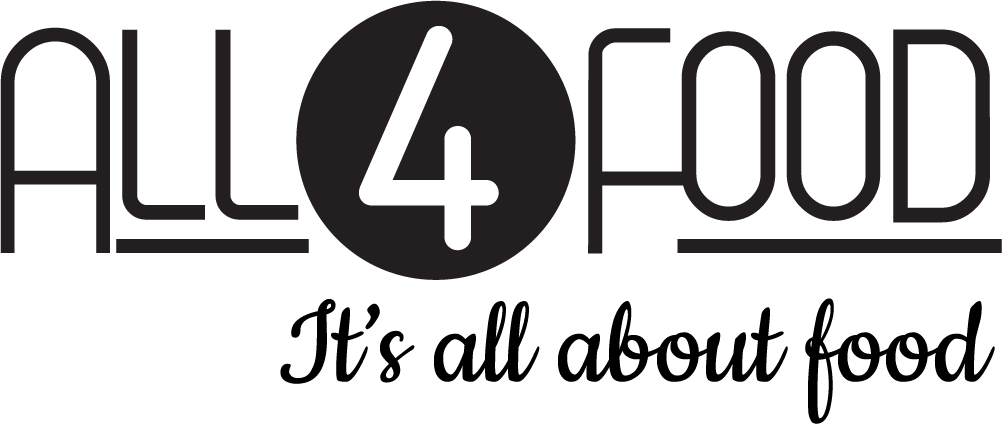 all4food logo med slogan tekst
